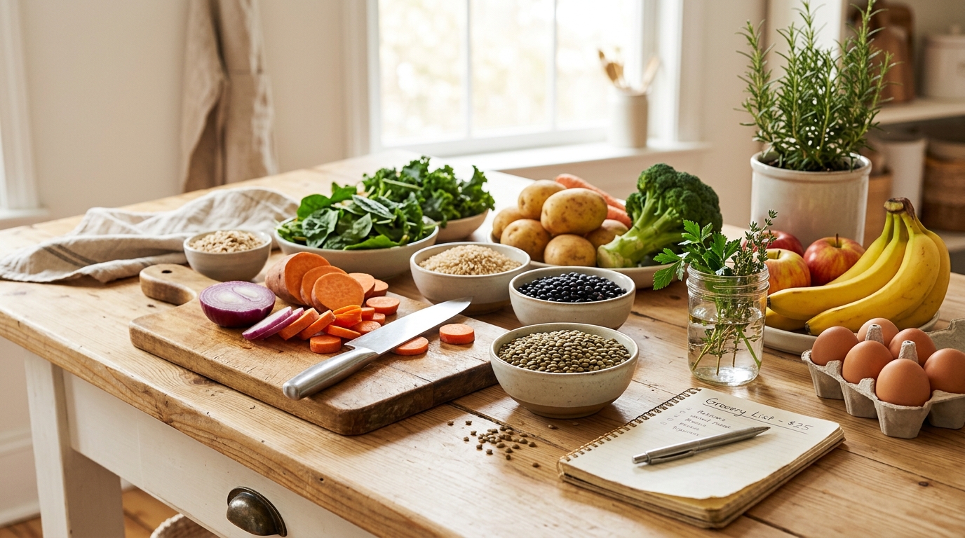 How to Eat Healthy on $25 a Week: Science-Backed Strategies for Real-Life Budgets